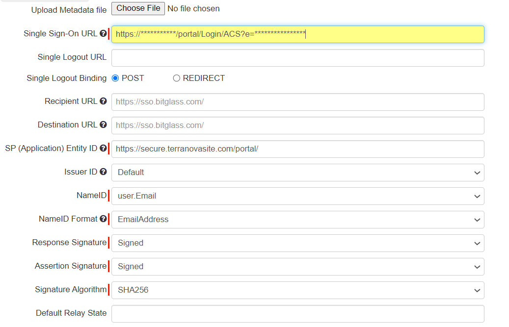 Steps on deploying Forcepoint ONE as a SAML IdP for Terranova Security ...