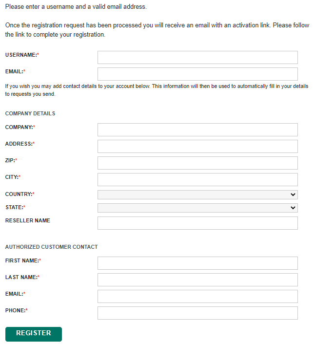 Registering a new user account in Forcepoint NGFW License Center