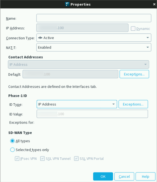 How to configure a Secure SD-WAN Engine Mobile VPN