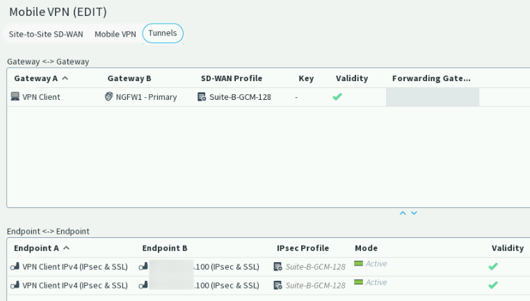 How to configure a Secure SD-WAN Engine Mobile VPN