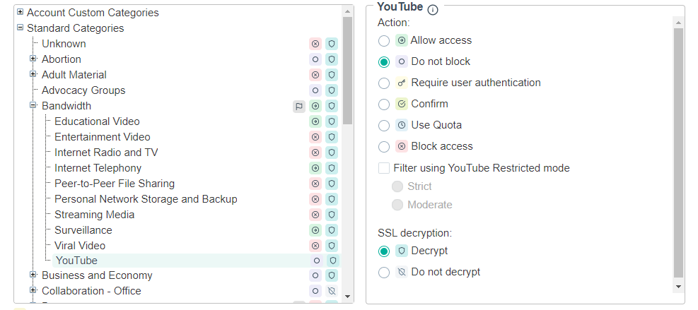How to Allow a Specific YouTube Video with Web Security Cloud
