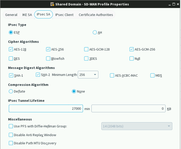 How to Configure a Route-Based Tunnel between an On-Premises Security ...