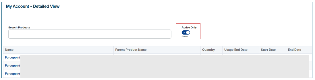 How to Find Assets and License Details in the Forcepoint Customer Hub