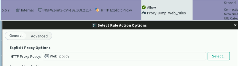 How to Use the Security Engine Explicit HTTP Proxy