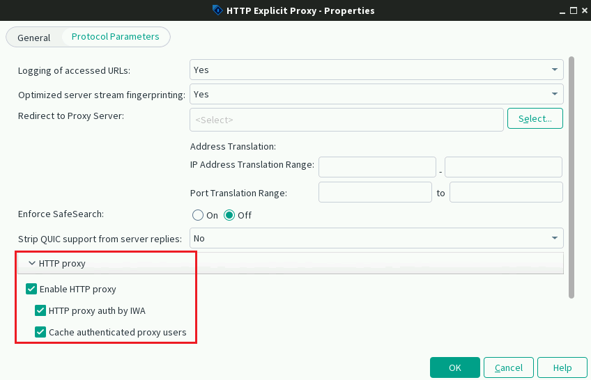 How to Use the Security Engine Explicit HTTP Proxy