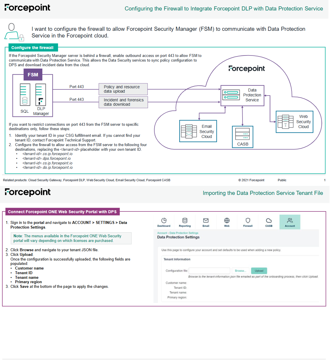 Forcepoint Web Security - Cloud Onboarding Playbook