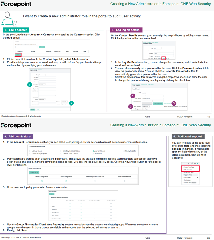 Forcepoint Web Security - Cloud Onboarding Playbook