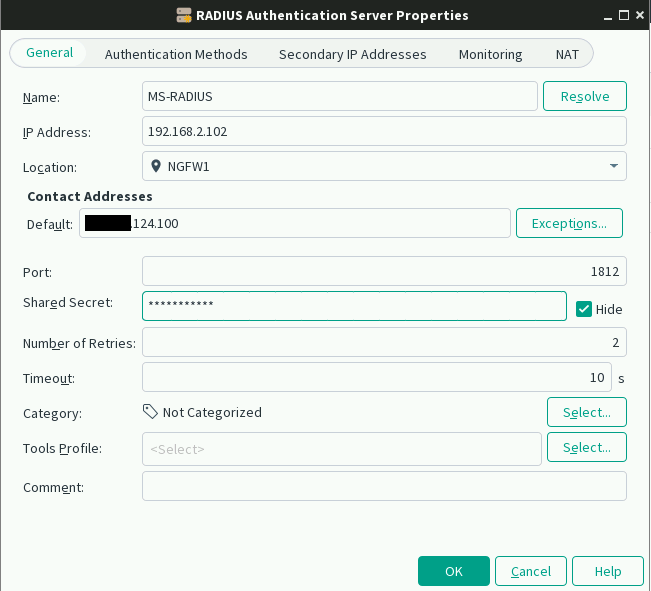 How to Configure SMC Administrator RADIUS Authentication